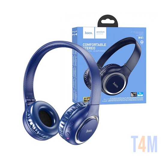 Auriculares True Inalámbricos Hoco W41 Charm Bluetooth V5.3 Azul